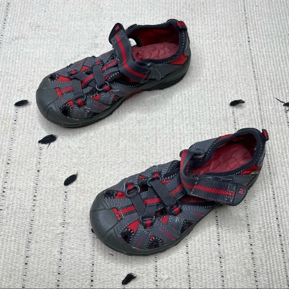 Merrell Hydro Hiker Water Red Sandal Youth 12 - Picture 10 of 11